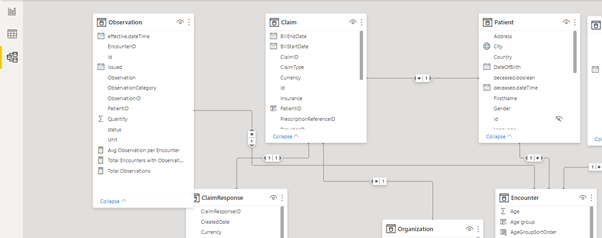 Power BI Desktop - Create Relationship between tables